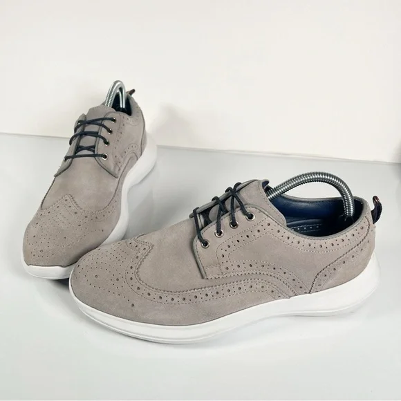 Suede Footjoy Flex Le1 FootJoy Shoes Footjoy Fj Flex Le 56113 Mens Gray Suede Wingtip